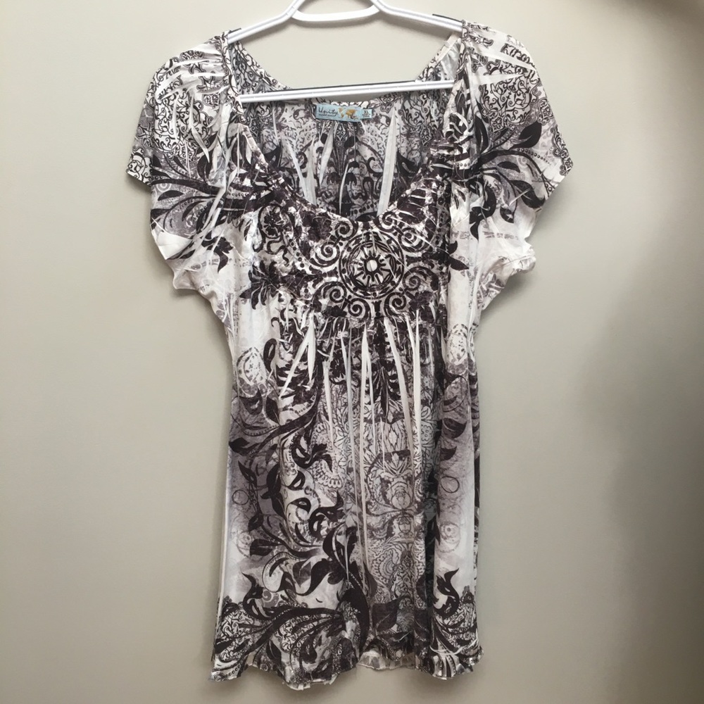 Silky top, NWOT, XL